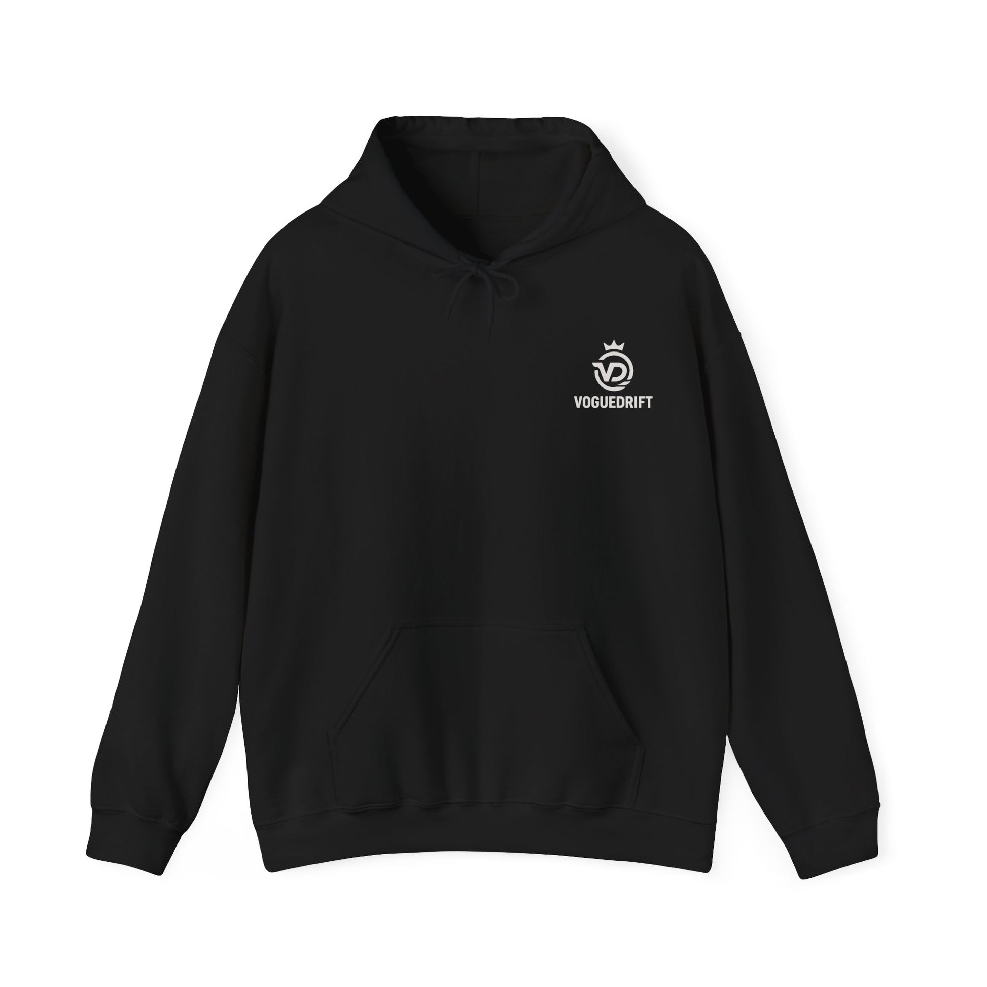 Hooded Sweatshirt, Voguedrift custom, Cosy Hoodie, Motivational Sweatshirt, Relaxed Fit Upper Wear, Casual Layering