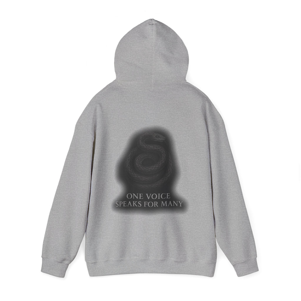 Hooded Sweatshirt, Voguedrift custom, Cosy Hoodie, Motivational Sweatshirt, Relaxed Fit Upper Wear, Casual Layering