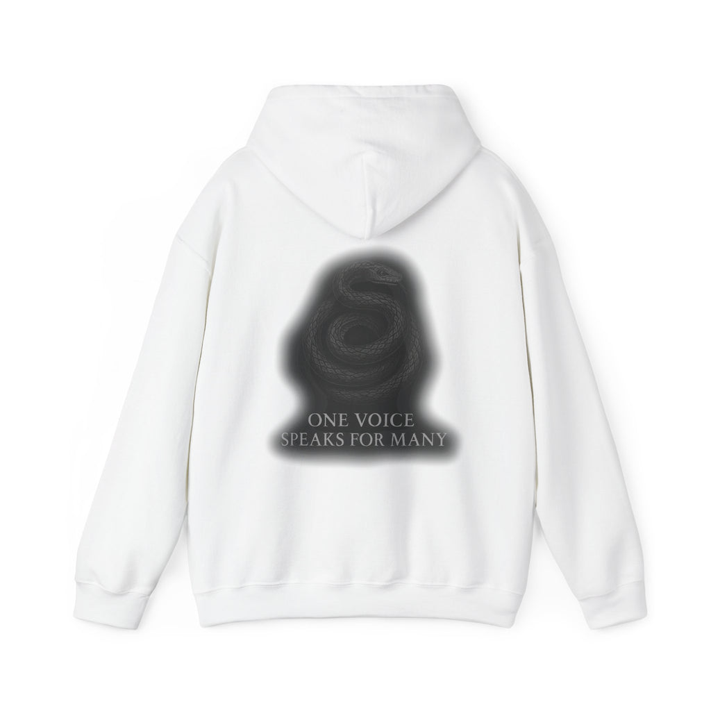Hooded Sweatshirt, Voguedrift custom, Cosy Hoodie, Motivational Sweatshirt, Relaxed Fit Upper Wear, Casual Layering