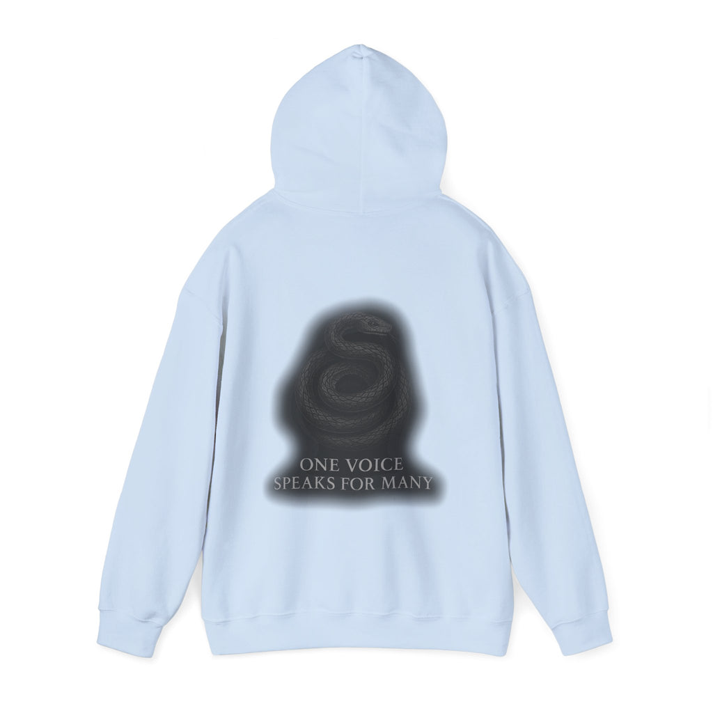 Hooded Sweatshirt, Voguedrift custom, Cosy Hoodie, Motivational Sweatshirt, Relaxed Fit Upper Wear, Casual Layering