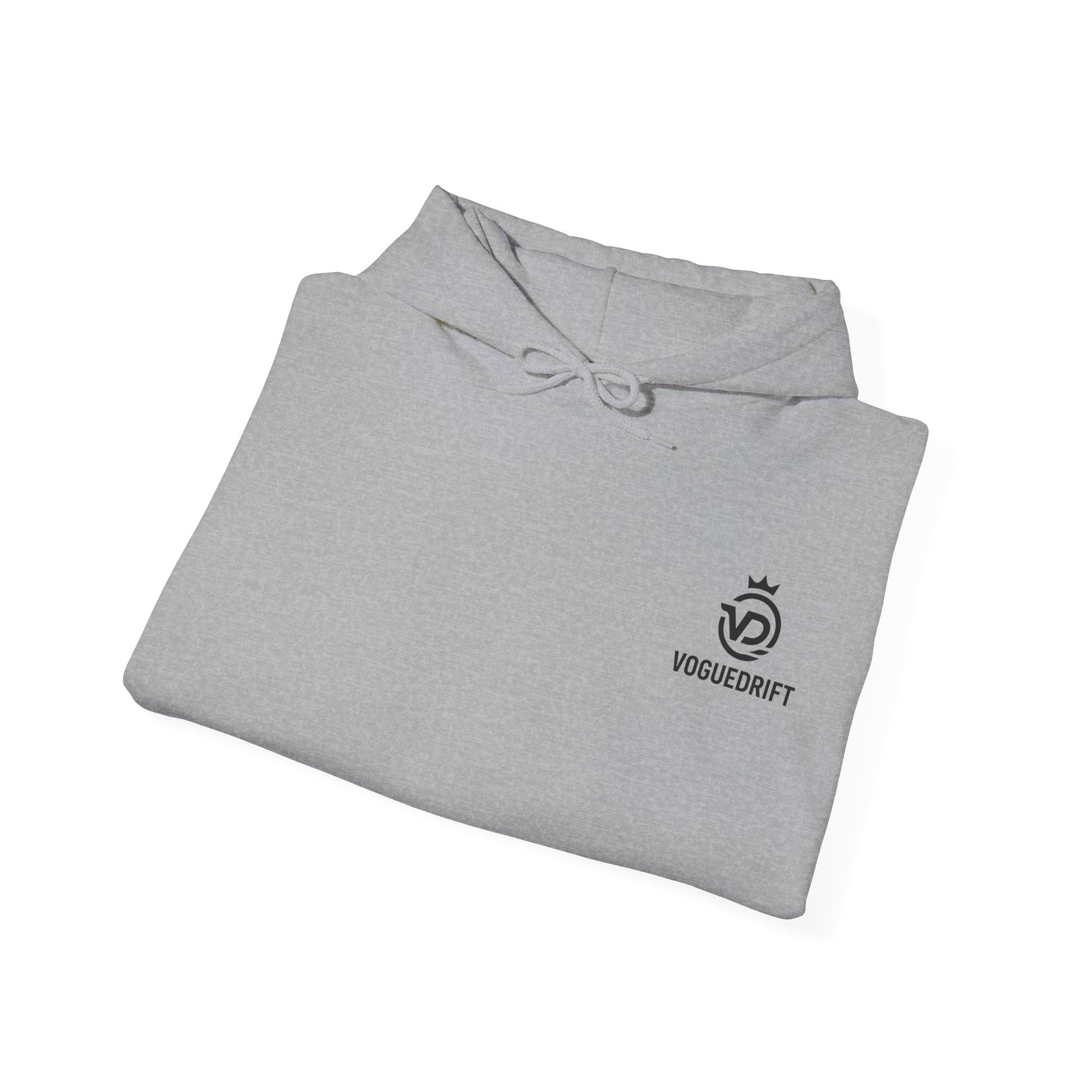 Hooded Sweatshirt, Voguedrift custom, Cosy Hoodie, Motivational Sweatshirt, Relaxed Fit Upper Wear, Casual Layering