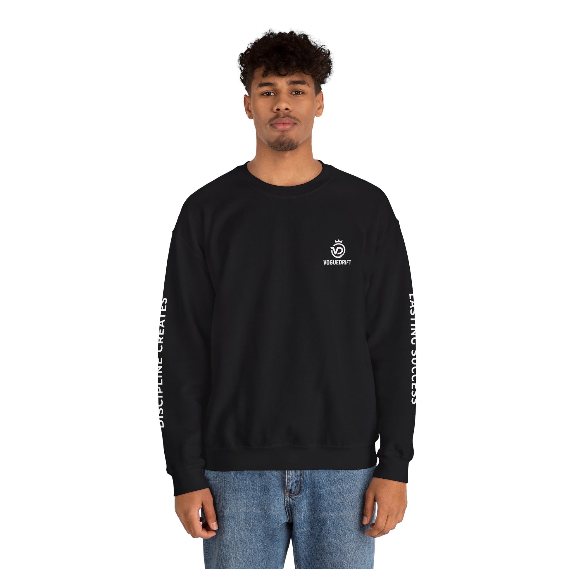 Motivational Crewneck Sweatshirt, Gift for Fitness Enthusiasts, Inspirational Apparel, Cosy Sweatshirt for Every Occasion,