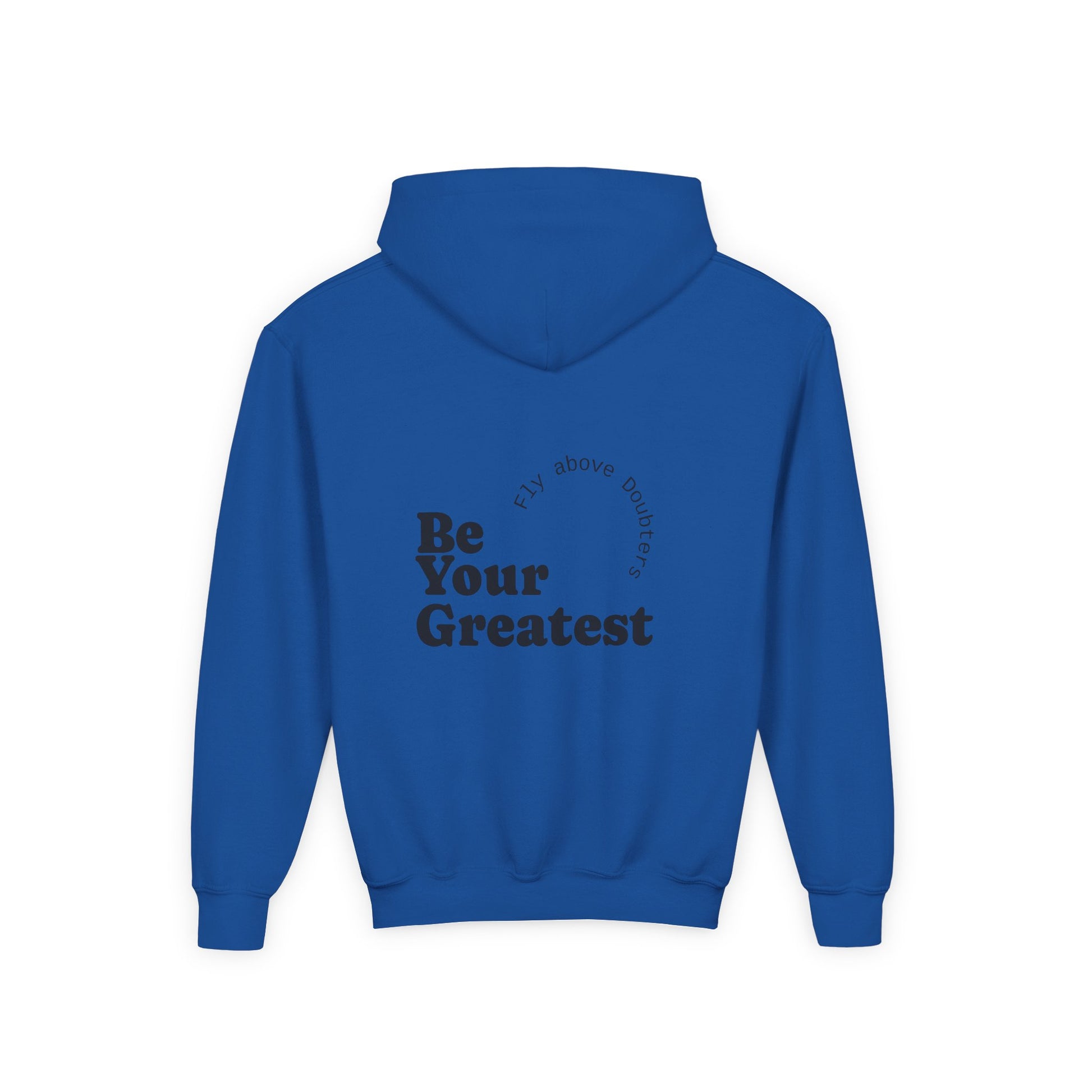 Youth Hooded Sweatshirt - Warning: May Cause Smiles, Inspirational Gift, Motivational Hoodie, Comfortable Layer, Youth Fashion