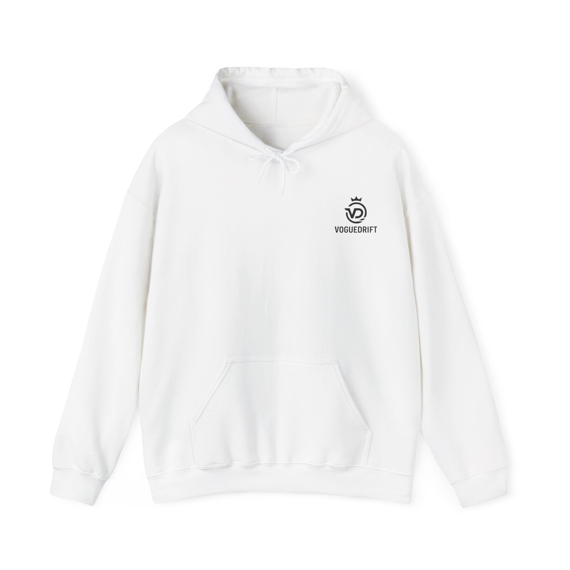 Hooded Sweatshirt, Voguedrift custom, Cosy Hoodie, Motivational Sweatshirt, Relaxed Fit Upper Wear, Casual Layering