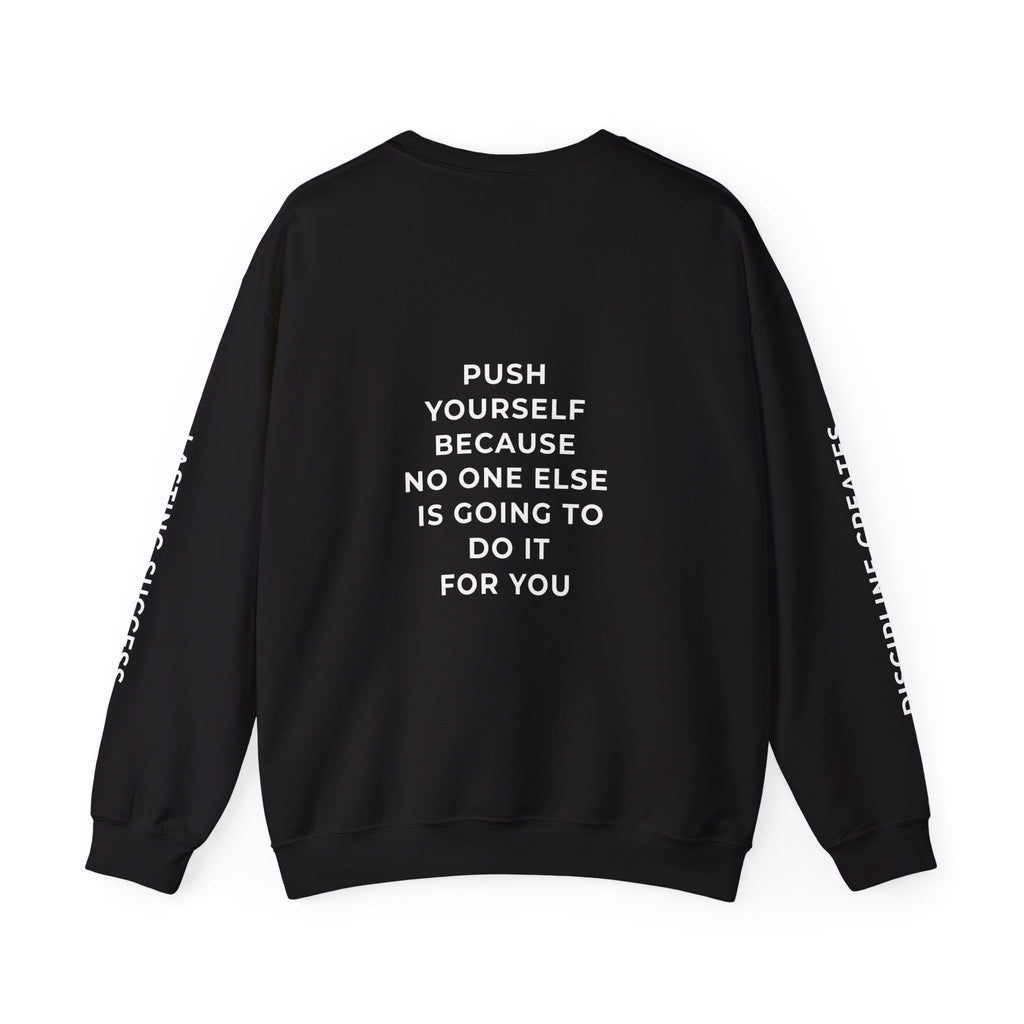 Motivational Crewneck Sweatshirt, Gift for Fitness Enthusiasts, Inspirational Apparel, Cosy Sweatshirt for Every Occasion,