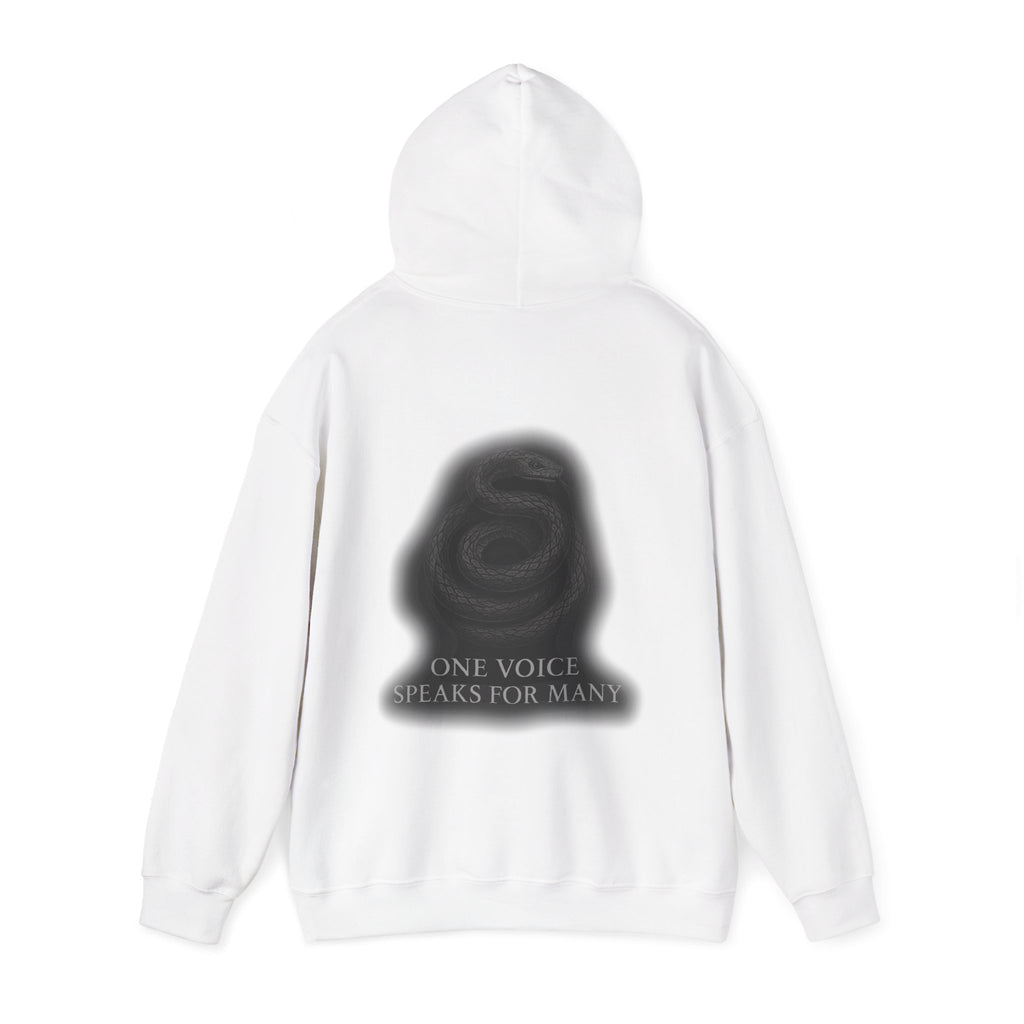 Hooded Sweatshirt, Voguedrift custom, Cosy Hoodie, Motivational Sweatshirt, Relaxed Fit Upper Wear, Casual Layering