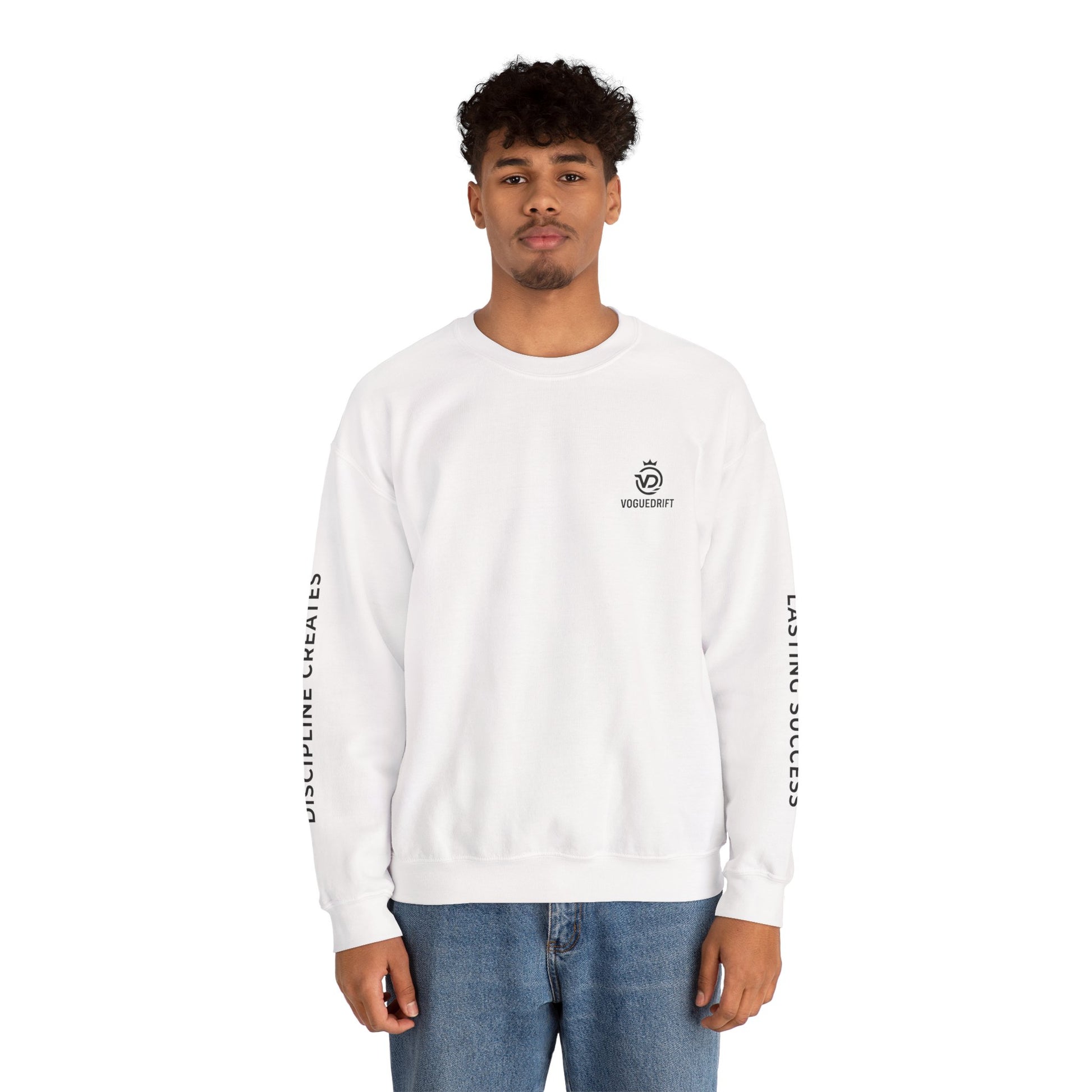 Motivational Crewneck Sweatshirt, Gift for Fitness Enthusiasts, Inspirational Apparel, Cosy Sweatshirt for Every Occasion,