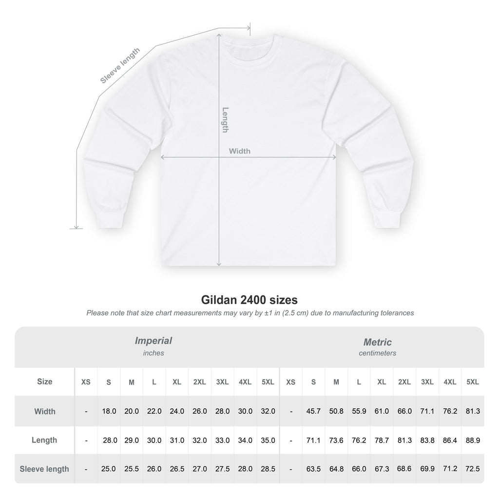 Custom long sleeve t-shirt