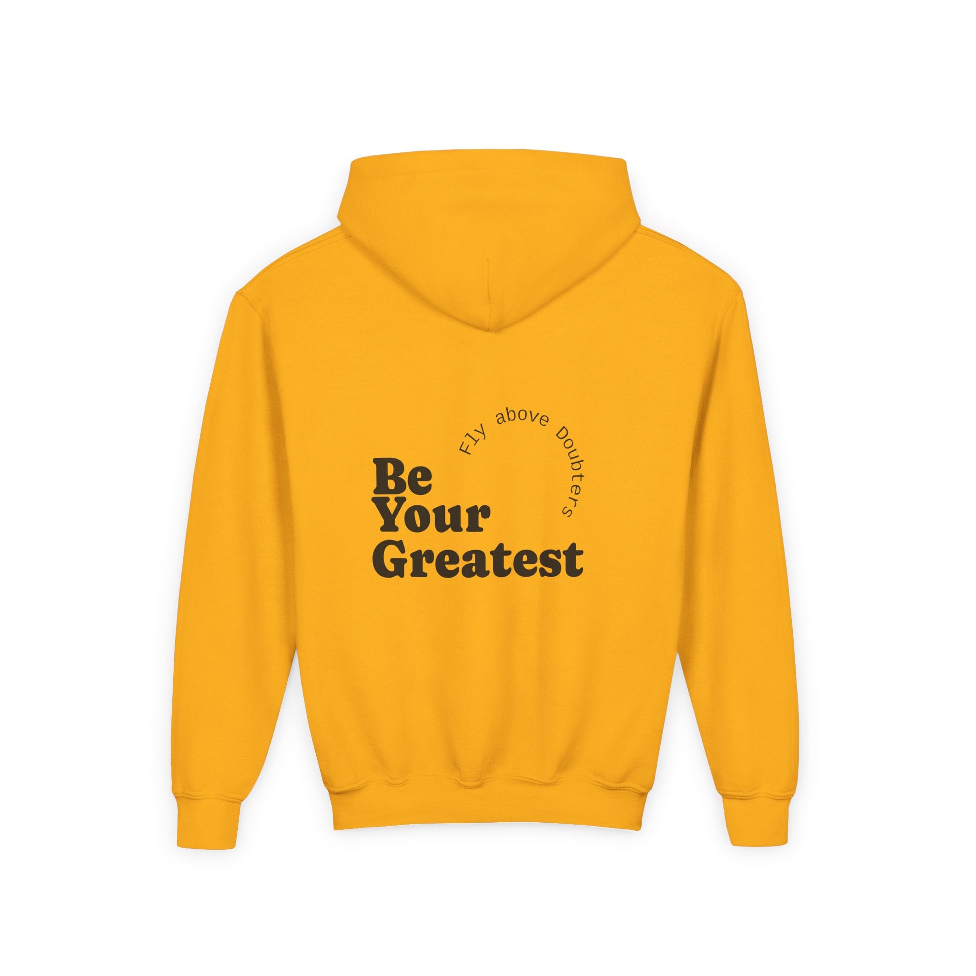 Youth Hooded Sweatshirt - Warning: May Cause Smiles, Inspirational Gift, Motivational Hoodie, Comfortable Layer, Youth Fashion