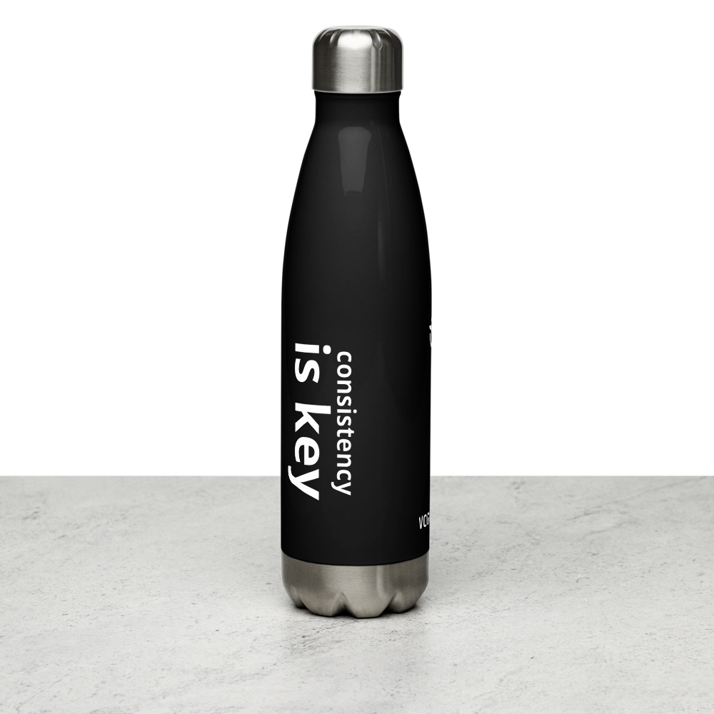 Stainless steel water bottle